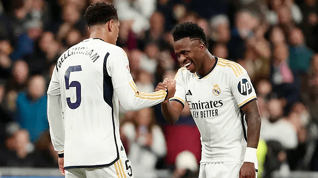Bellingham et Vinicius Real Madrid