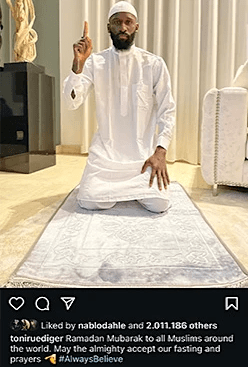 Antonio Rüdiger: La controverse du geste religieux