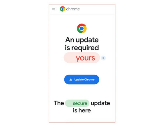 Fausse Mise à Jour Chrome Vole Vos Données sur Android