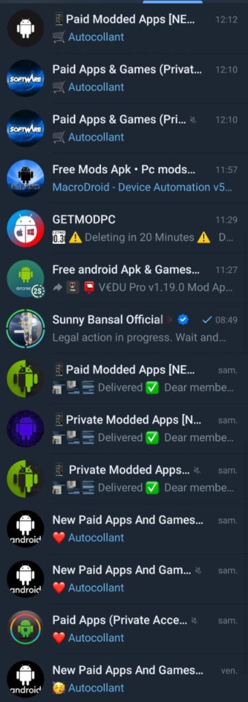 Arnaquee telegram Scam