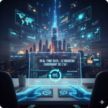 Real-Time Data : Le nouveau carburant de l&rsquo;IA !