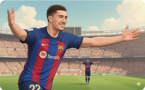 Ibrahim Maza au Barça : le coup de génie