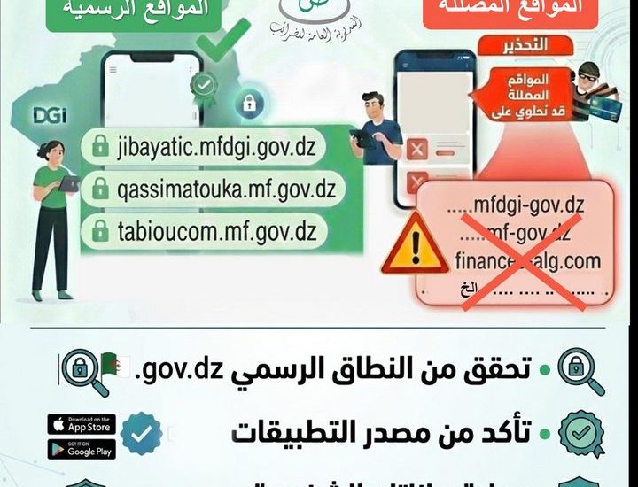 impôts alerte phishing