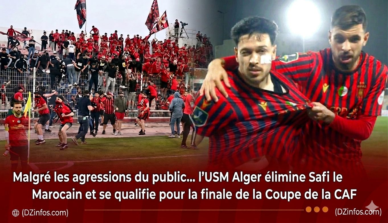 L&rsquo;USM Alger en finale héroïque