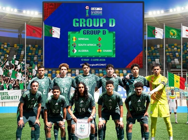 CAN U17 : tirage corsé pour l&rsquo;Algérie