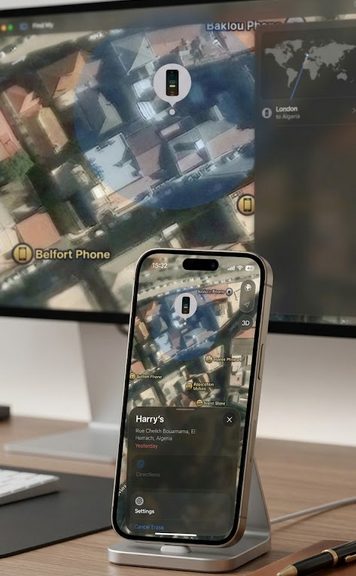 Un iPhone volé à Londres voyage 2 000 km