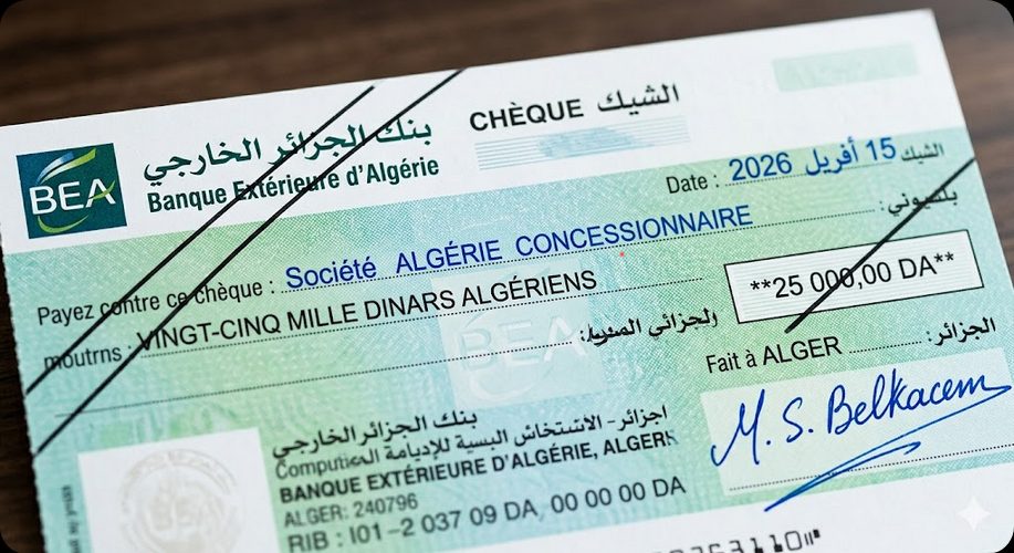 Chèques en Algérie : Sécurité vs Liquidité