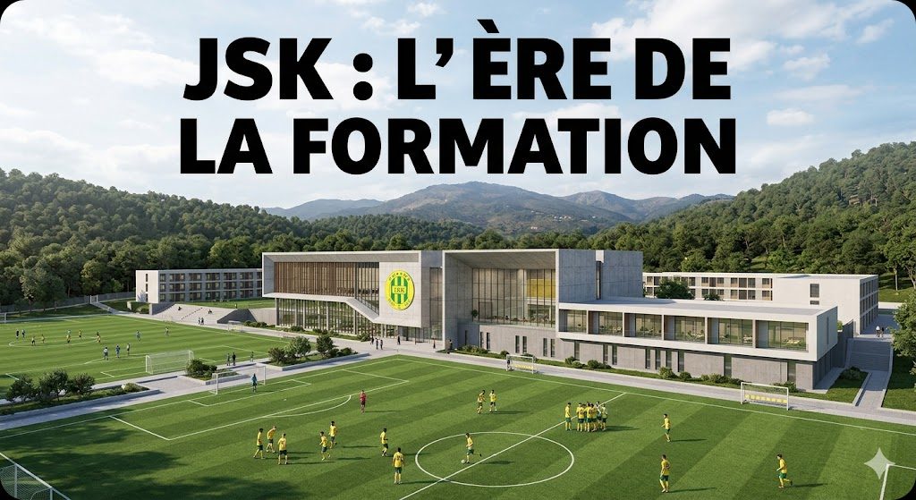 JS Kabylie : L&rsquo;ère de la formation