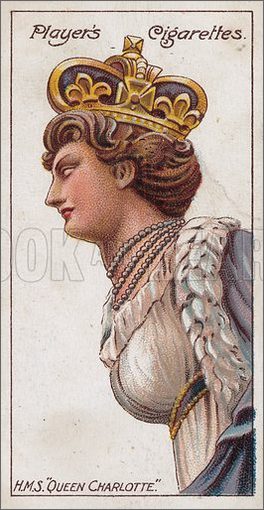 HMS Queen Charlotte jeu de carte