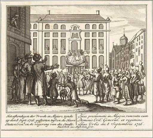La paix d&rsquo;Alger de 1726