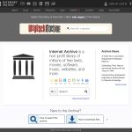 Google et Wayback machine