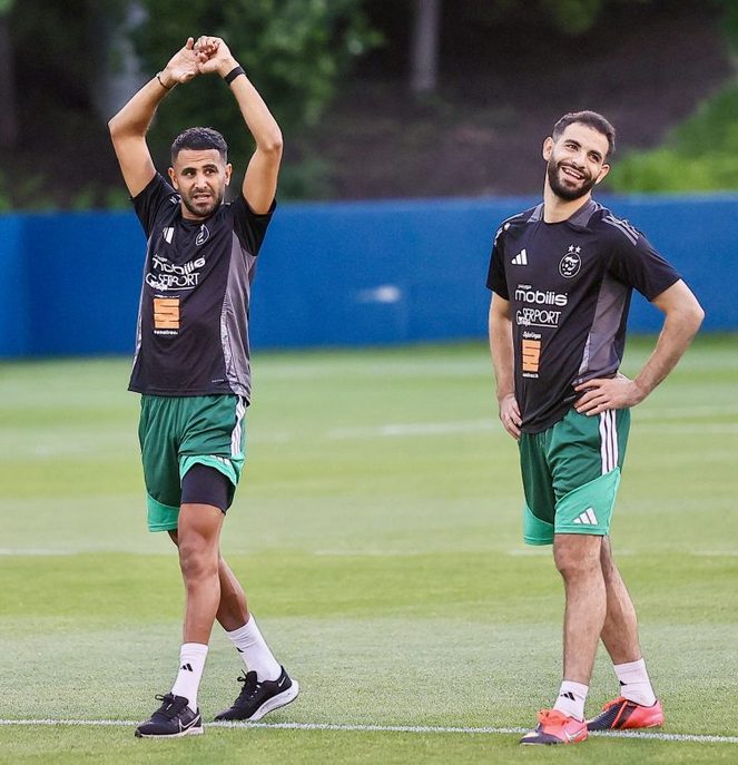 Mahrez et Ait Nouri préparent l'Autriche