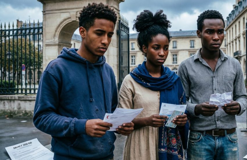 étudiants maghrébins et africains en france