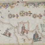 Le Maure et le roi d'Espagne Carte du littoral Atlantique et du détroit de Gibraltar