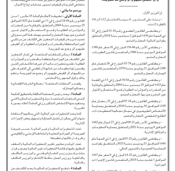 Loi anti-drogue Algérie