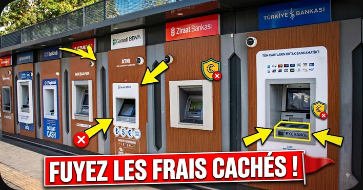 Retraits bancaires en Turquie : le guide